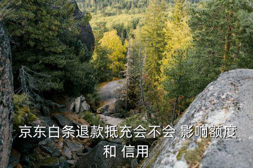  京东白条退款抵充会不会 影响额度和 信用