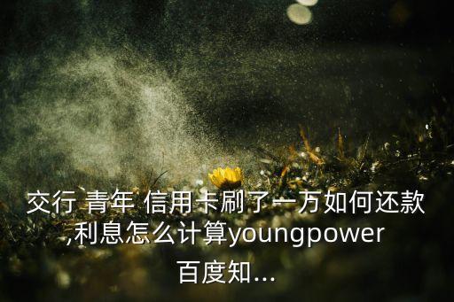 青年信用云对信用的影响,一文读懂!信用卡消费新规则