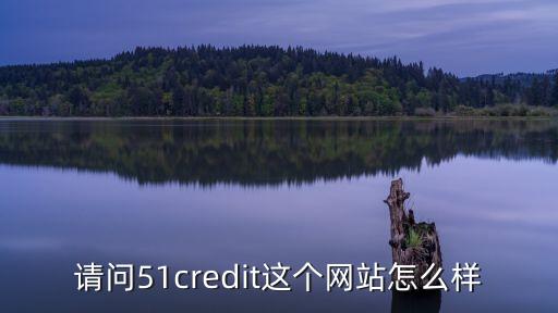 请问51credit这个网站怎么样