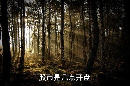 股票开盘时间，股票开盘时间
