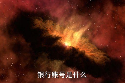 银行账号是什么