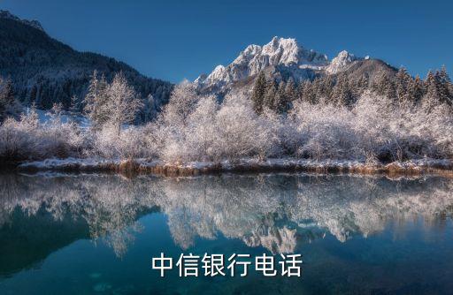 中信银行电话