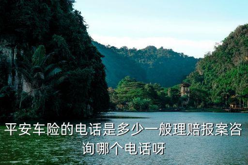 平安保险车险电话，平安车险电话是什么