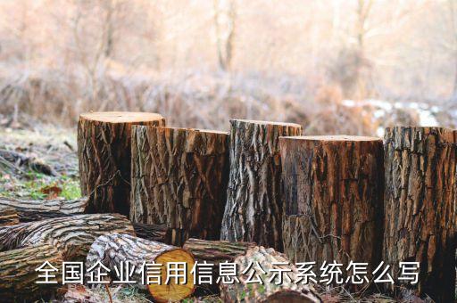 企业信用信息表现怎么写，企业信誉情况怎么填