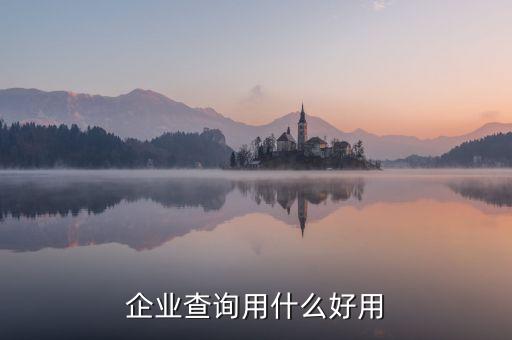 企业查询用什么好用