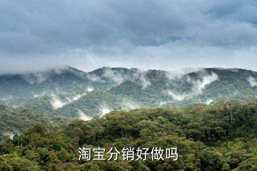 淘宝分销好做吗