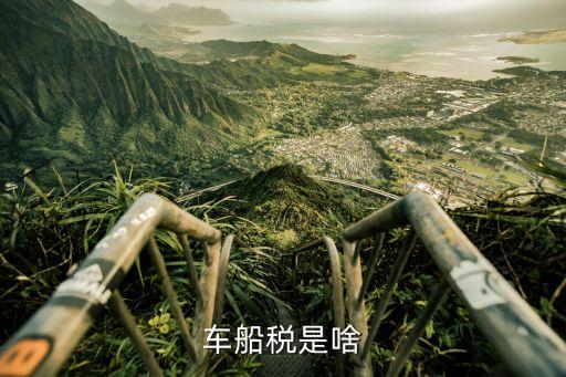 车船税是啥
