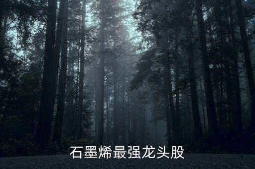 石墨烯最强龙头股