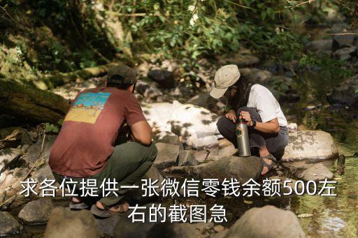 微信存款截图，求各位提供一张微信零钱余额500左右的截图急