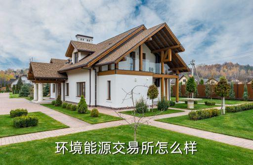 上海环境能源交易所，环境能源交易所怎么样