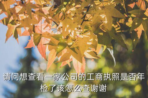 工商局营业执照年检查询，怎样查询上年度工商营业执照年检数据