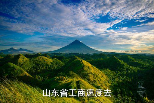 山东省工商速度去