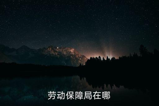 劳动保障局在哪