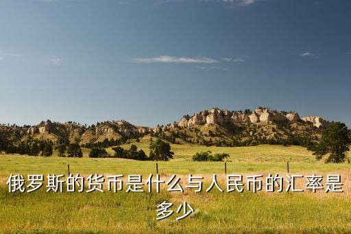 俄罗斯的货币是什么与人民币的汇率是多少