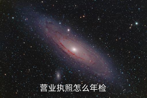 营业执照年检怎么操作，营业执照怎么年检