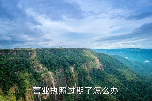 营业执照过期怎么办，营业执照过期了如何办理