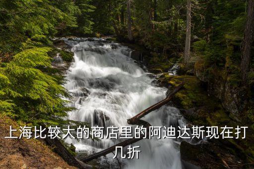 上海比较大的商店里的阿迪达斯现在打几折