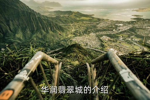 华润翡翠城的介绍
