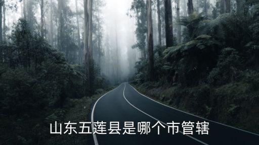 五莲县属于哪个市，五莲属于哪个省啊