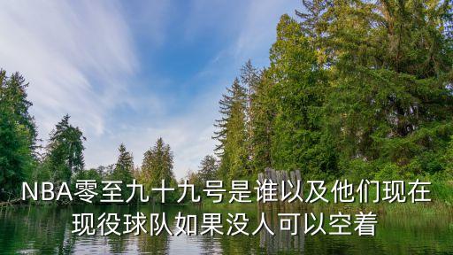 NBA零至九十九号是谁以及他们现在现役球队如果没人可以空着
