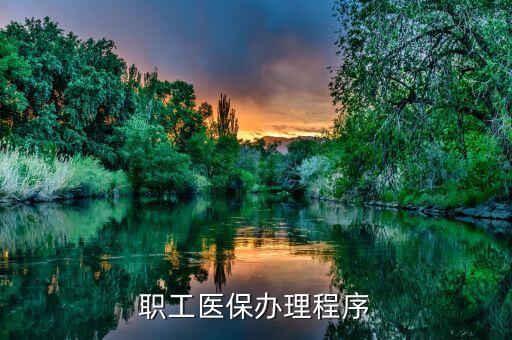 职工医保办理程序