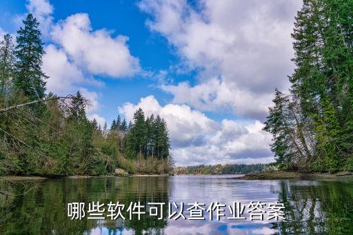 百度查答案的软件，什么应用能搜到答案