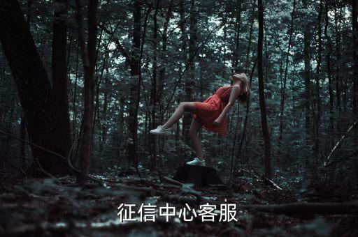 征信服务中心电话，征信中心客服