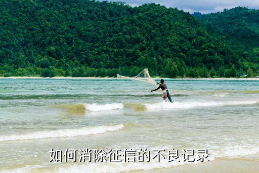 如何消除征信的不良记录