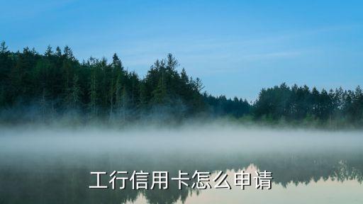 工商银行 信用卡 申请，工行信用卡怎么申请