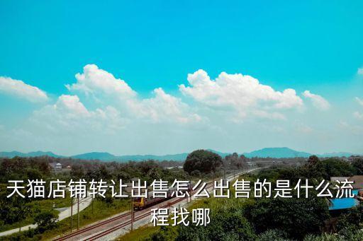 天猫店铺转让出售怎么出售的是什么流程找哪
