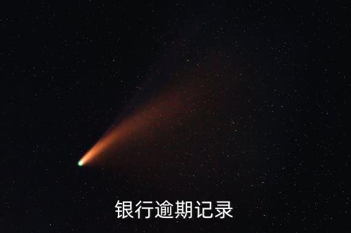 银行逾期记录