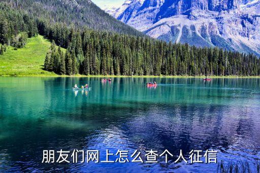 手机银行怎么查个人征信，朋友们网上怎么查个人征信
