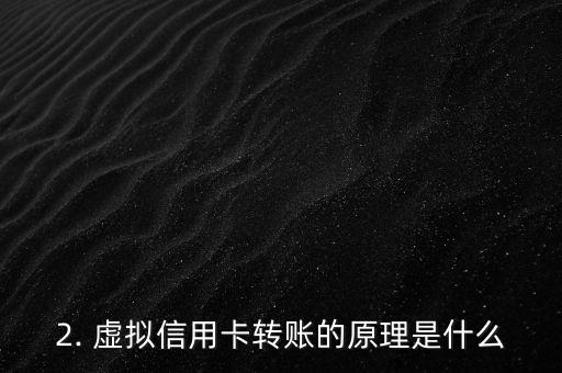 虚拟信用卡转账，虚拟信用卡支付转账：实现安全便捷转账