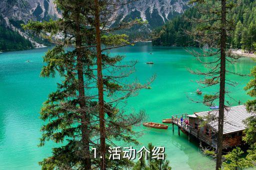 1. 活动介绍