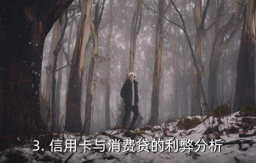 消费贷算信用卡吗，信用卡与消费贷款的比较：应该选哪一个？