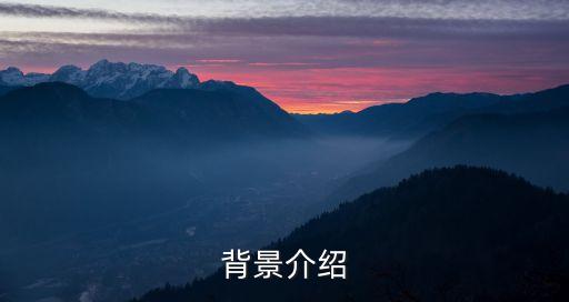 背景介绍