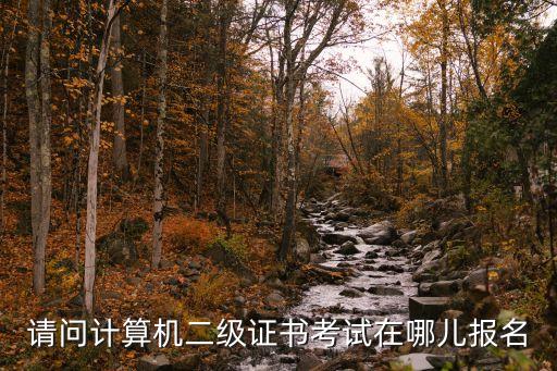 考各类证书在哪里报名，从业资格证哪个部门报考