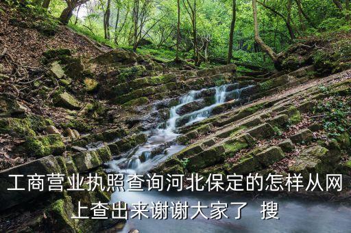 河北营业执照公示网址官网，营业执照公示信息网址在哪