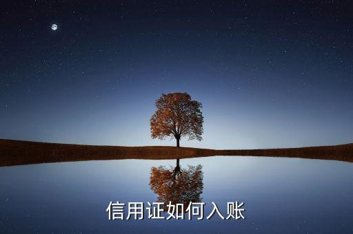 信用证如何入账