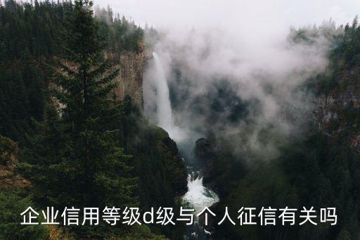 公司信用等级d意味着什么，企业被税务局认定为d级什么概念