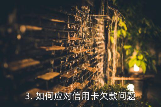 男人欠4万信用卡，4万信用卡欠款成为男人负担