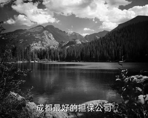 成都最好的担保公司