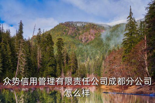 上海众势信用公司怎么样，你好我想请教你一个事情关于预期的也是众势信用说我欠款