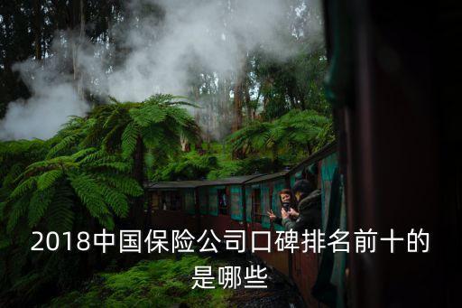 中国评级公司排名前10，2018中国保险公司口碑排名前十的是哪些