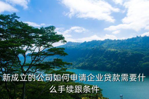 吉林农行企业信用贷款怎么申请，怎样在农业银行贷款