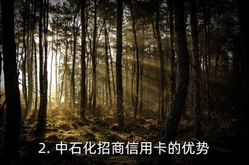招商信用卡中石化，中石化招商信用卡新推出