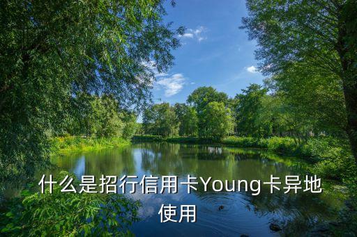 什么是招行信用卡Young卡异地使用