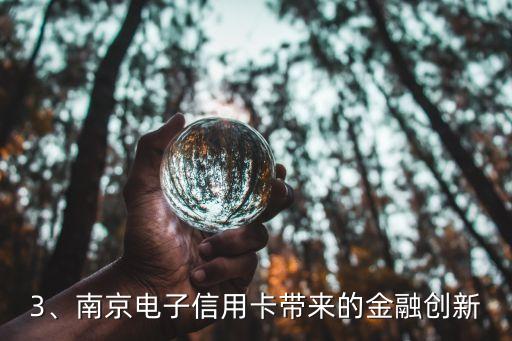 南京电子信用卡，南京引入电子信用卡，重构资金支付方式