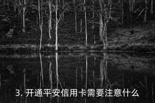 平安信用卡开通，平安银行信用卡开通指南