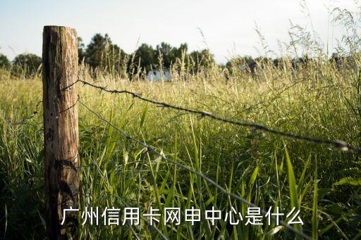 广州信用卡网申中心是什么